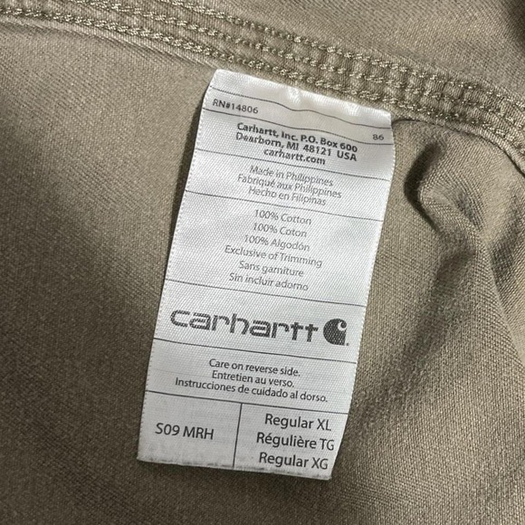 Button Up Workwear Collar Outdoors 100%‎ Cotton Men's XL - Picture 4 of 8